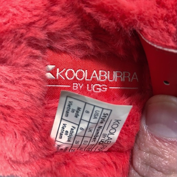 Koolaburra by UGG Women's Fuzz-Ee slipper/sandal hybrid Size 8 - Picture 6 of 9